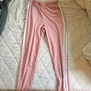 Leggings with elastic waistband